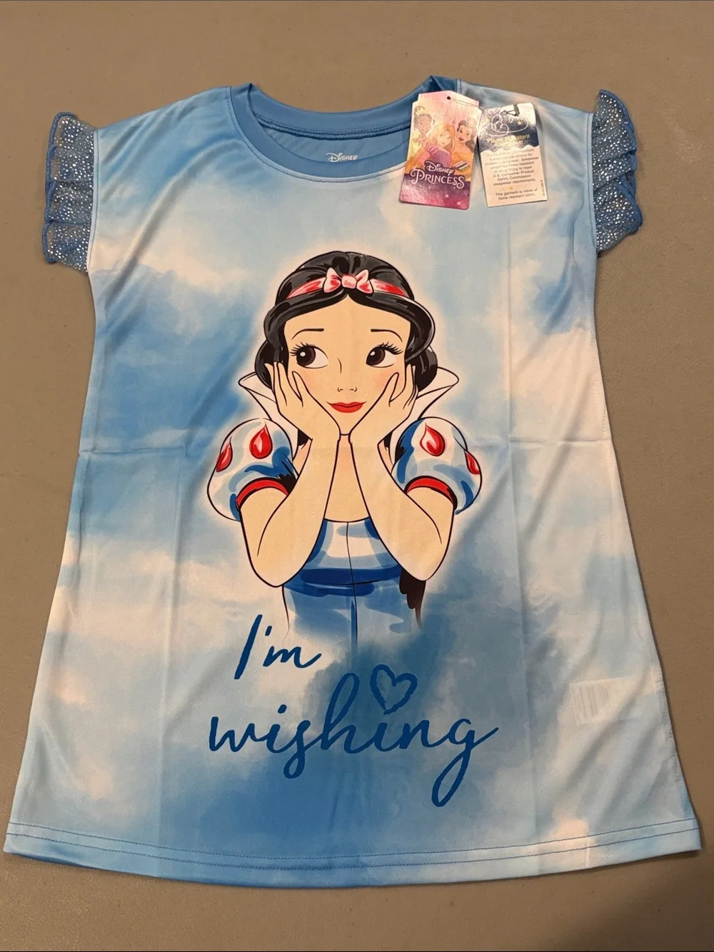Disney’s Snow White Girls “I’m Wishing”Nightgown - Picture 10 of 11